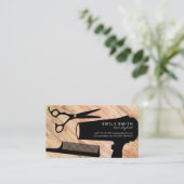 ヘアスタイリストツール | 木の尖塔 予約カード (スタンド正面)