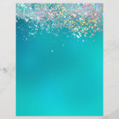 ヘアスタイリストネイルサロンサービススパークルビジネス チラシ (裏面)