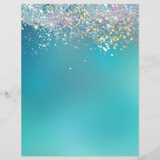 ヘアスタイリストネイルサロンサービススパークルビジネス チラシ (裏面)