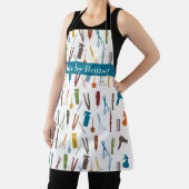 ヘアスタイリストヘアドレッサーサロン パーソナライズされた エプロン (インサイチュ)