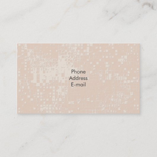 ヘアスタイリスト名刺 名刺 (裏面)