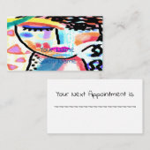 ヘアスタイリスト名刺 名刺 (正面/裏面)