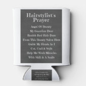 ヘアスタイリスト祈りの言葉水筒 缶クーラー (裏面)