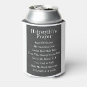 ヘアスタイリスト祈りの言葉水筒 缶クーラー (缶裏面)