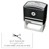 ヘアスタイリスト美しいサロン差出人住所 セルフインキングスタンプ (インサイチュ)