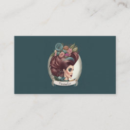 ヘアスタイリスト美しいパーラーサロン化粧品店 名刺