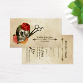 ヘアスタイリスト美容師ギフトカード証明書 (デスク)