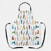 ヘアスタイリスト美容師サロン鋏 エプロン (正面)