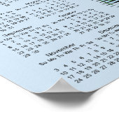 ヘアスタイリスト デザイン 2024 カレンダーポスター ポスター (角)