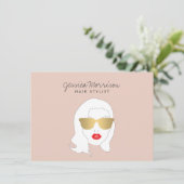 ヘアスタイリスト ビューティー ガール on ピーチ ギフト券 (スタンド正面)