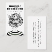ヘアスタイリスト |ヘアスタイリスト&ビューティシアンビジネスCa 名刺 (正面/裏面)