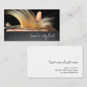 ヘアスタイリスト 名刺 (正面/裏面)