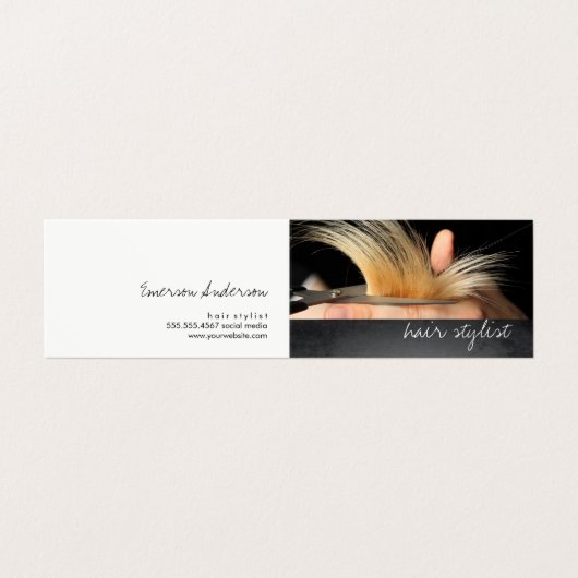 ヘアスタイリスト 名刺 (外部フラット)