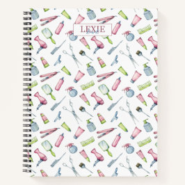 ヘアスタイリスト、美容師 美容院 オーダーメイド ノートブック