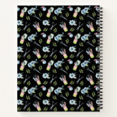 ヘアスタイリスト、美容師 美容院 オーダーメイド ノートブック (裏面)