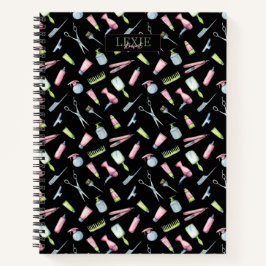 ヘアスタイリスト、美容師 美容院 オーダーメイド ノートブック