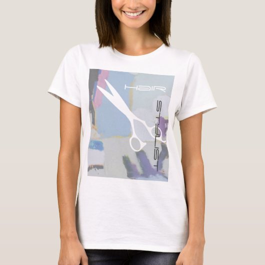 ヘアスタイリスト Tシャツ (正面)