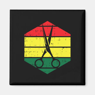 ヘアスタイリストJunetifich Blmブラックヒストリヘアスタイル マグネット