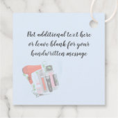 ヘアスタイリングツールデザインお気に入りカード フェイバータグ (裏面)