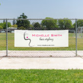 ヘアスタイリングブランディング 横断幕 (インサイチュ)