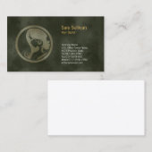 ヘアスタイルアイコン美容師名刺 名刺 (正面/裏面)