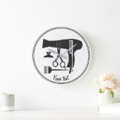 ヘアスタイルツール ラージ壁時計 (ホーム)