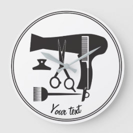 ヘアスタイルツール ラージ壁時計