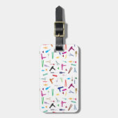 ヘアスタイル用具2 ラゲッジタグ (正面縦)