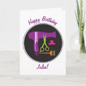 ヘアスタイル用具 カード (正面)