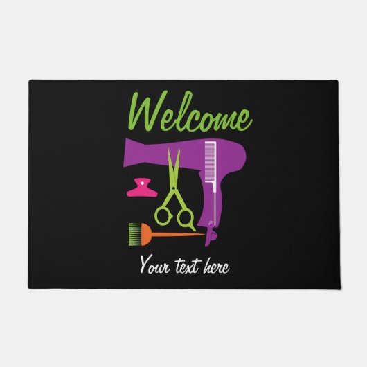 ヘアスタイル用具 ドアマット (正面)