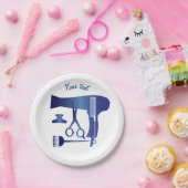 ヘアスタイル用具 ペーパープレート (パーティー)