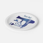 ヘアスタイル用具 ペーパープレート (アングル)