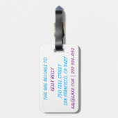 ヘアスタイル用具 ラゲッジタグ (裏面縦)