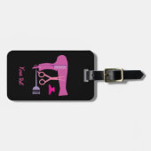 ヘアスタイル用具 ラゲッジタグ (正面横)