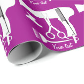 ヘアスタイル用具 ラッピングペーパー (ロールコーナー)