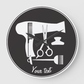 ヘアスタイル用具 ラージ壁時計