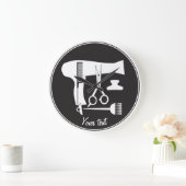 ヘアスタイル用具 ラージ壁時計 (ホーム)