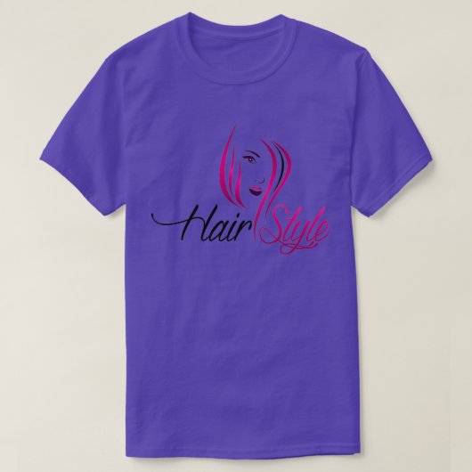ヘアスタイル2 Tシャツ (デザイン正面)