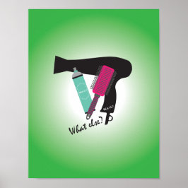 ヘアスタイル – 他に何か？ ポスター