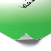 ヘアスタイル – 他に何か？ ポスター (角)