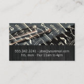 ヘアステーション | サロン理容師ツール 名刺 (裏面)