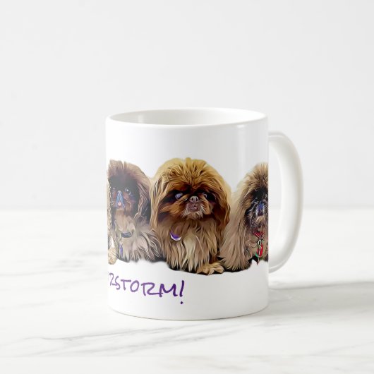 ヘアストーム収集家のコーヒーマグ コーヒーマグカップ (正面右)