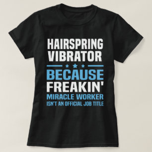 ヘアスプリングバイブレータ Tシャツ