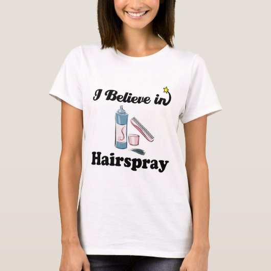 ヘアスプレーに誓う Tシャツ (正面)