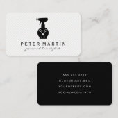 ヘアスプレーボトルとシアーズ 名刺 (正面/裏面)