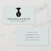 ヘアスプレーボトルシャーストライプズ 名刺 (正面/裏面)