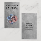 ヘアスペシャリスト | ツースタイリッシュル 名刺 (正面/裏面)