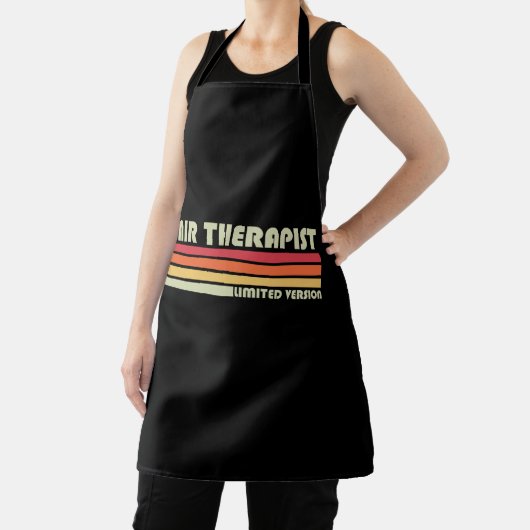 ヘアセラピスト美容師レトロヘア エプロン (インサイチュ)