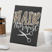 ヘアセラピスト美容師美容師 台座サイン (インサイチュ)