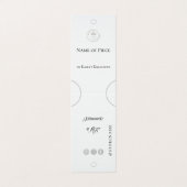 ヘアタイホルつるダーの表示ロゴソーシャルメディア 名刺 (外部フラット)